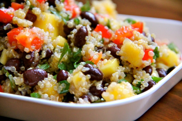 quinoa is an excellent whole grain for your heart health!