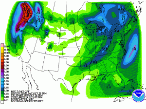 7 day outlook 10-25-2014