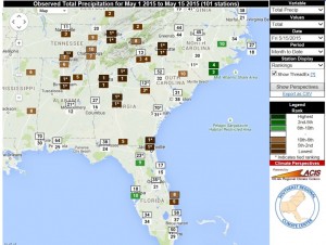 sercc may start 2015 precip ranking