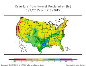 us temp ytd 5-13-2015