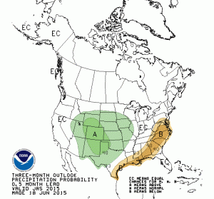 jas 2015 precip outlook