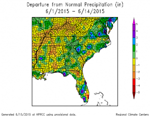 jun 15 to date precip