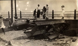 Damage from the Sea Islands hurricane of 1893.  Source: University of South Carolina