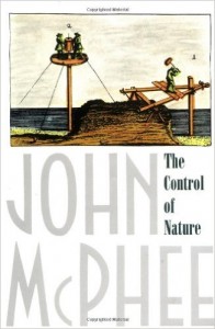 the control of nature cover