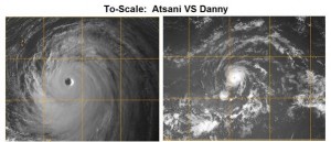 two hurricanes