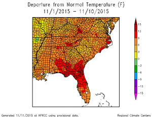 nov 15 to date temp dep se