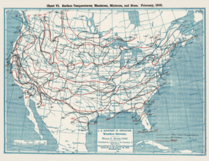 February-1899-Max-Min-Avg-Surface-Temp-Map