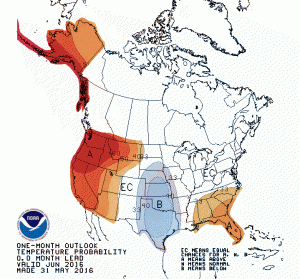 jun 16 temp outlook