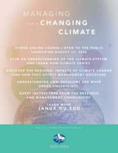 managing for a changing climate