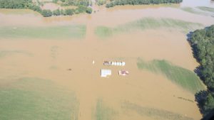 Flooded field in eastern North Carolina. Source: The Packer