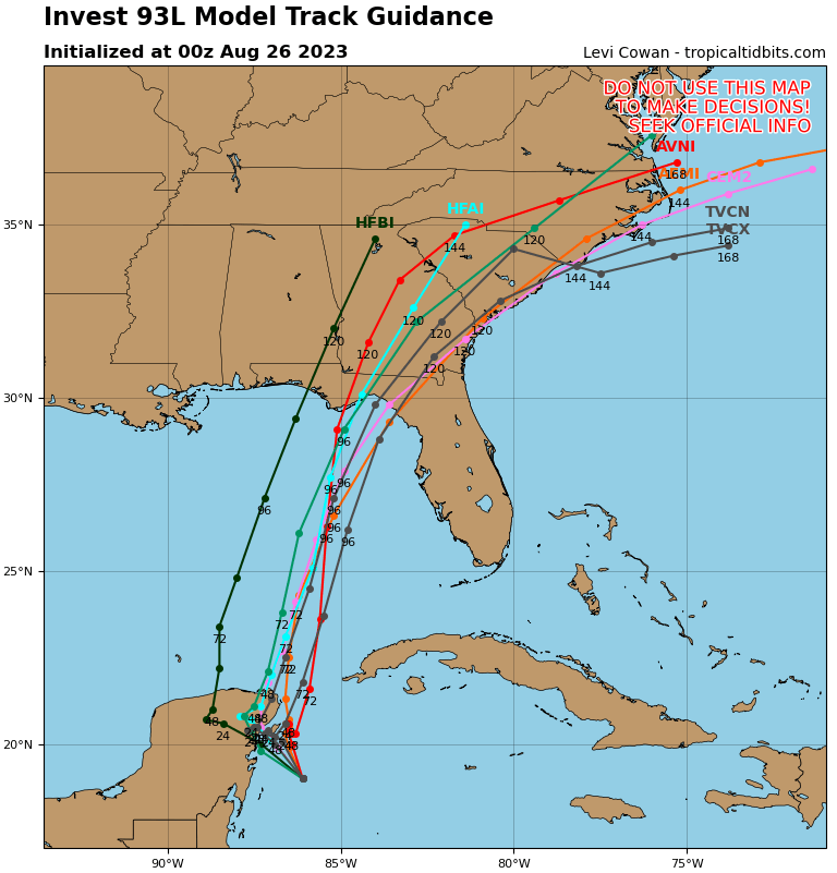 Tropical storm or hurricane likely to hit Florida and Georgia next week ...