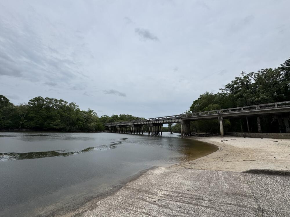Ogeechee River in drought 2026