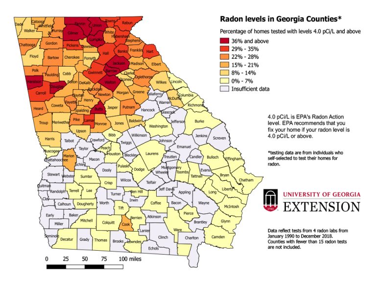 Radon Deadly, Invisible, and Present All Over UGA Extension Forsyth