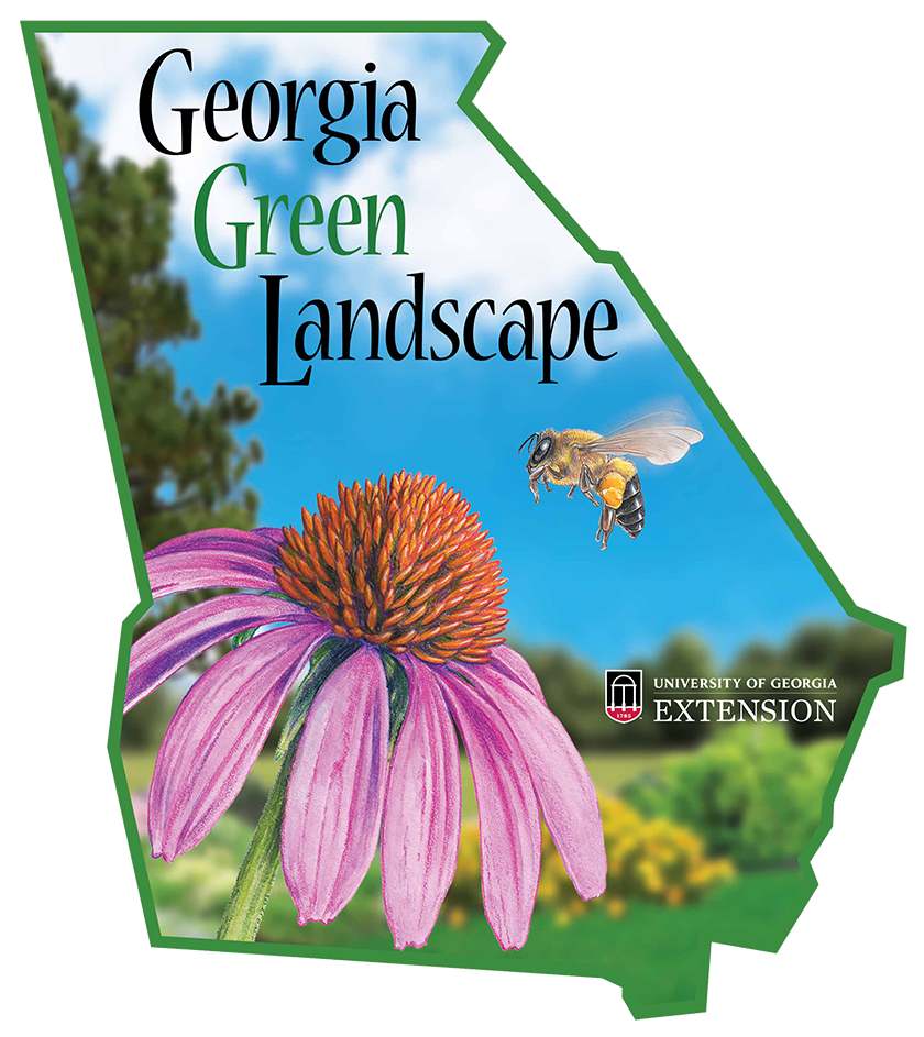 Georgia Green Landscape branding graphic