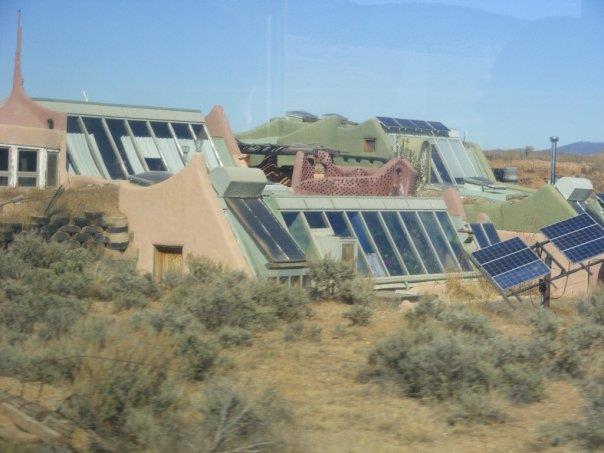 Earthship Houses in Taos, New Mexico