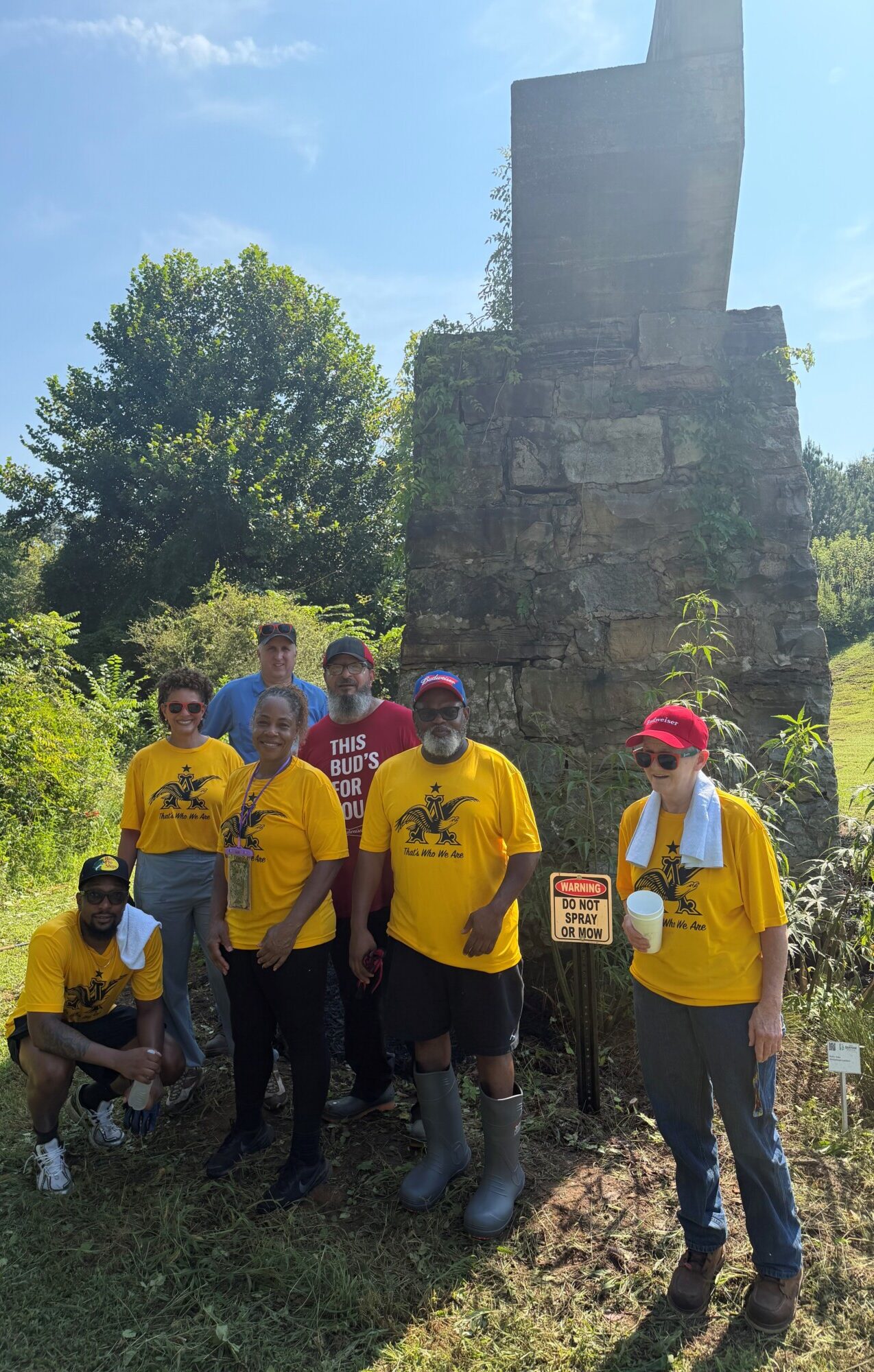 Anheuser Busch land/garden crew
