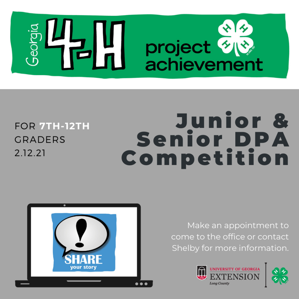 junior and senior project achievement information