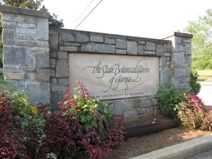 The State Botanical Garden of Georgia Sign