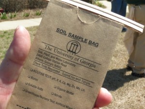 soil sample bag