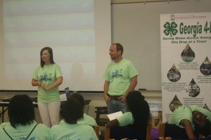 Casey and Luke at 4h2o camp 2016